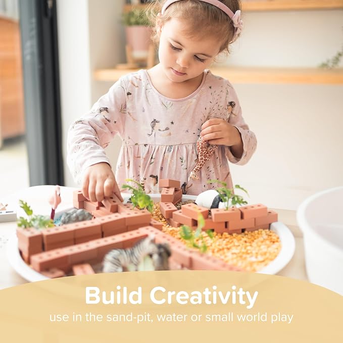 25 x Mini Bricks for Kids Construction | Silicone Tiny Bricks for Play - Image 5