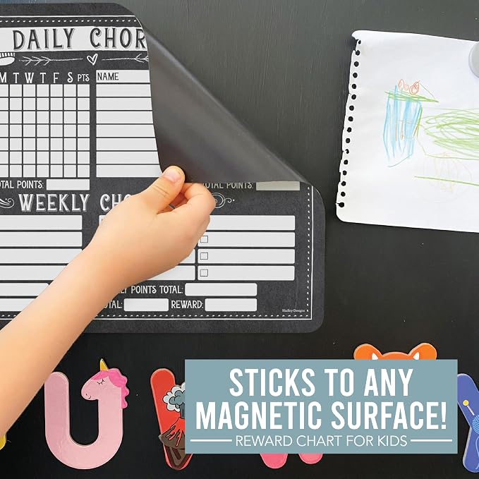 Magnetic Chore Chart for Kids Multiple Kids, Chore Board Adults and Teens - Image 8