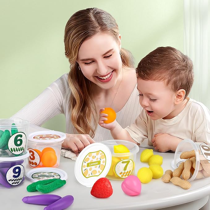 Joyreal Wooden Color Shape Sorting Toys for Toddlers, Montessori Fine Motor Skill Toy Matching Games, Preschool Learning Educational Toys Gifts for Boys and Girls (Kids Edition) - Image 7