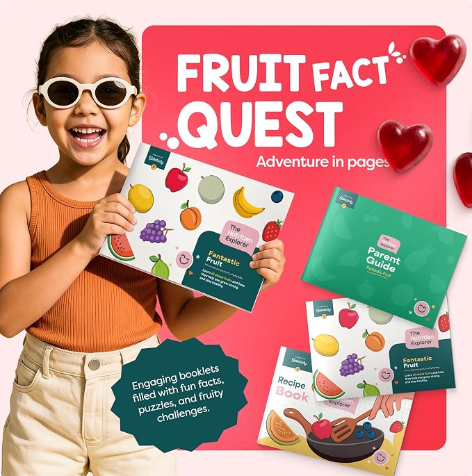 Baketivity Fantastic Fruit STEM Nutrition Kit Birthday Gift for Kids - Image 5