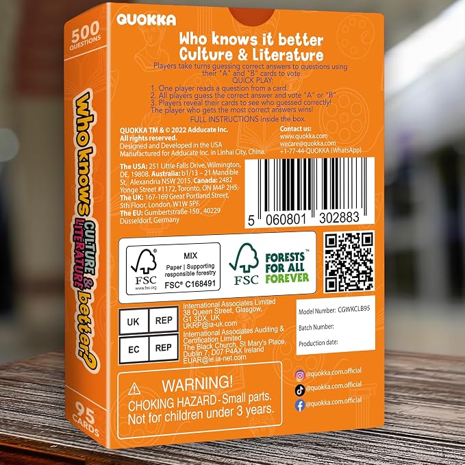 Quokka Card Games for Kids 8-12 - Board Family Games for Kids and Adults - Image 7