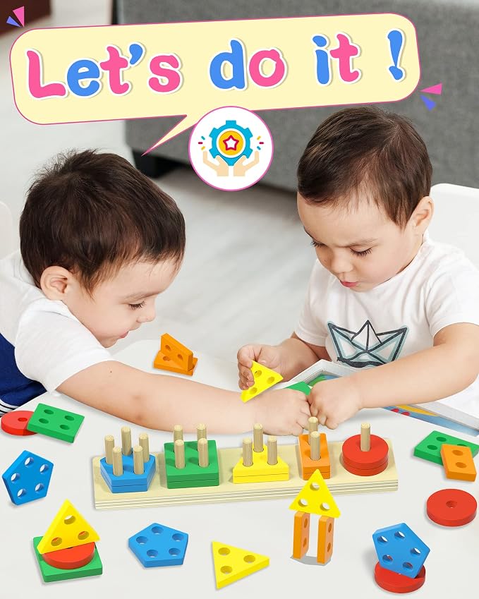 kecristv Montessori Toys for 1 2 Year Old Girl and Boy Birthday Gifts - Image 2