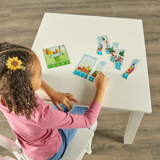hand2mind Numberblocks Sequencing Puzzle Set, 50 Pieces, Ages 3+ - Image 7