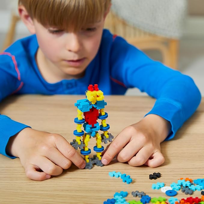 PLUS PLUS - Robot Discovery Kit - 250 Pieces - Construction Game for Children from 3 Years - PP3963 - Image 4