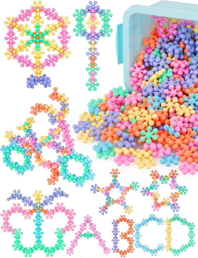 200PCS Building Blocks STEM Construction Toy, Macaron Colors by NiToy