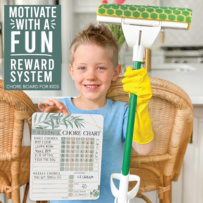 Magnetic Chore Chart for Kids Multiple Kids Chore Board for Home and School - Image 7