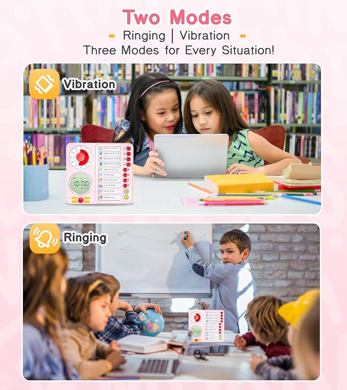 Herloreen Visual Timer for ADHD, Chore Chart & Task Planner for Kids,Adults - Image 4