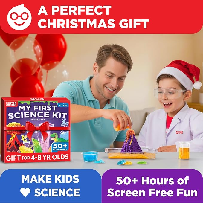 Doctor Jupiter My First Science Experiments Kit for Kids Ages 4+ - Image 9