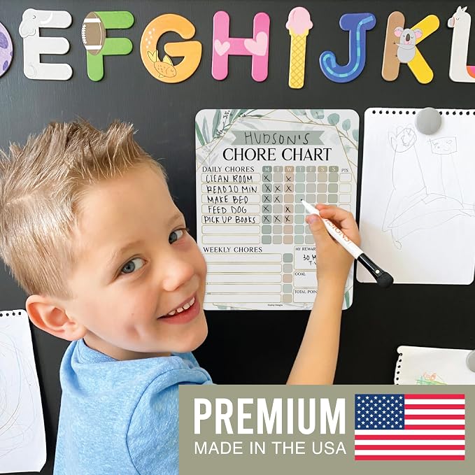 Magnetic Chore Chart for Kids Multiple Kids Chore Board for Home and School - Image 5