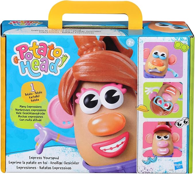 Potato Head Express Yourspud Playset with 1 Potato Body and 32 Accessories, Creative Toddler and Preschool Toys for Boys and Girls 2 Years and Up (Amazon Exclusive) by Unknown