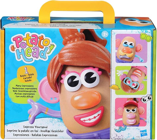 Potato Head Express Yourspud Playset with 1 Potato Body and 32 Accessories, Creative Toddler and Preschool Toys for Boys and Girls 2 Years and Up (Amazon Exclusive) by Unknown