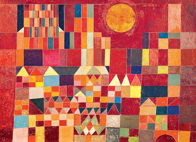 EuroGraphics Castle and Sun by Paul Klee 100-Piece Puzzle, Multi - Image 2
