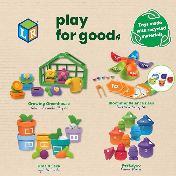 Learning Resources Growing Greenhouse Color & Number Playset - Image 5