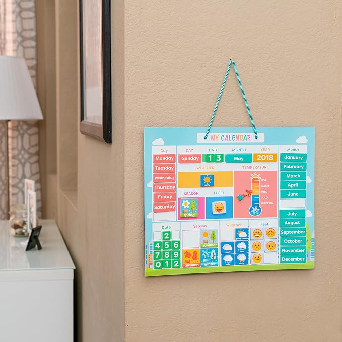 My First Daily Magnetic Calendar for Kids - Image 6