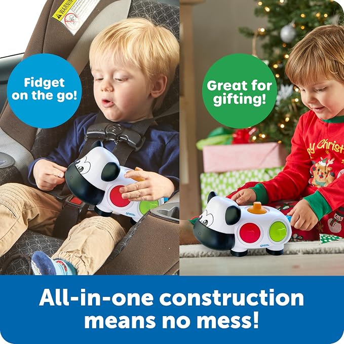 Learning Resources Dottie the Fine Motor Cow - Toddler Montessori Toys, Stacking Shape, Gifts For Boys And Girls, Sorting And Matching Skill Activities, Educational Games, Ages 18 Months+ - Image 4