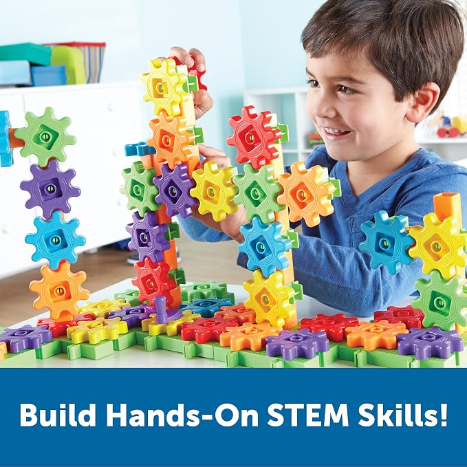 Learning Resources Gears Deluxe Building Set - Image 5