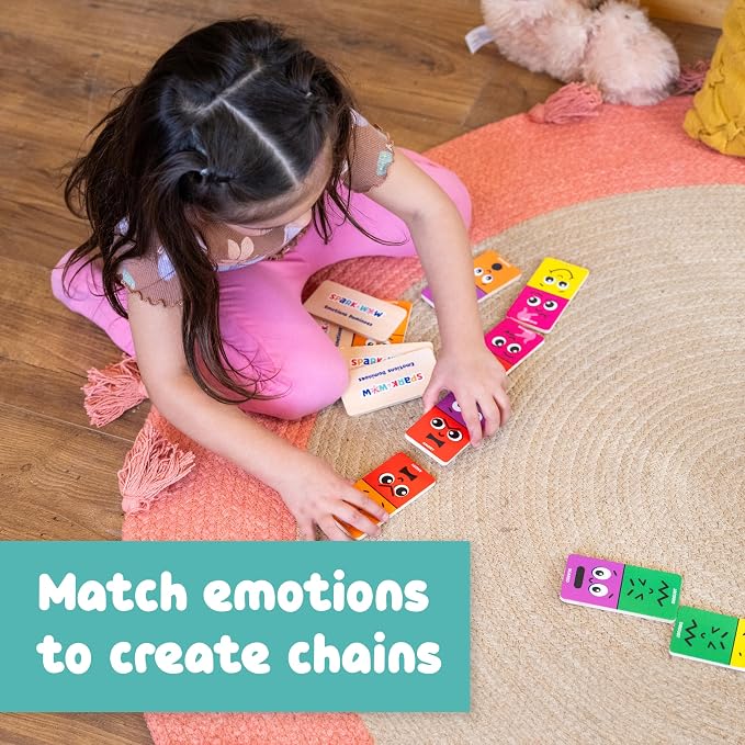 Spark & Wow Emotions Dominoes, Set of 28 - Image 4