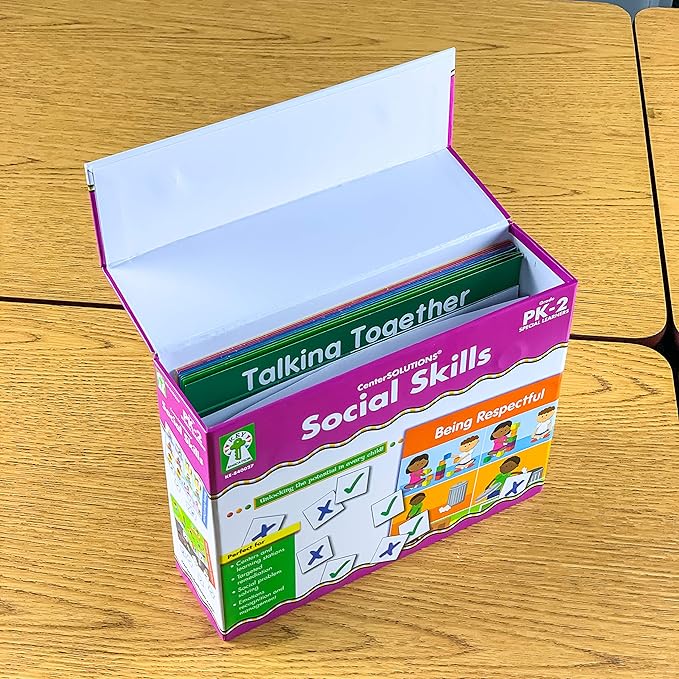 Key Education Publishing Social Skills Activities for Kids, 15 File Folder Games With Social Emotional Learning Activities, Emotional Regulation Tools for kids Preschool to Grade 2 - Image 4
