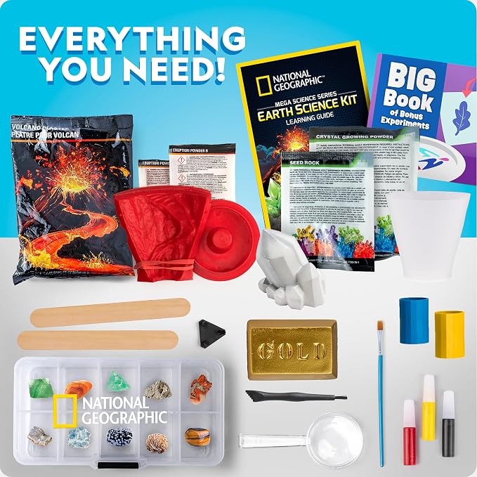 National Geographic Earth Science Kit with 100+ Activities for Kids 8-12 - Image 5