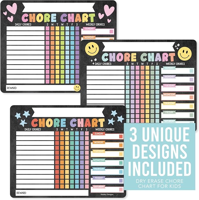 Magnetic Chore Chart for Kids Multiple Kids Chore Board for Home and School - Image 3