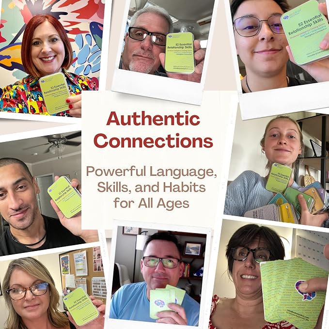 52 Essential Emotional Intelligence Training - Relationship Skills Card Game for Empathy, Trust Building Activities, Conversation Starters, Team Icebreaker Tools - By Harvard Researcher - Image 3