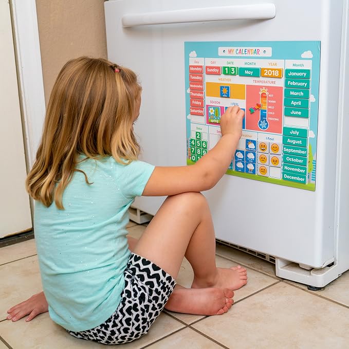 My First Daily Magnetic Calendar for Kids - Image 7