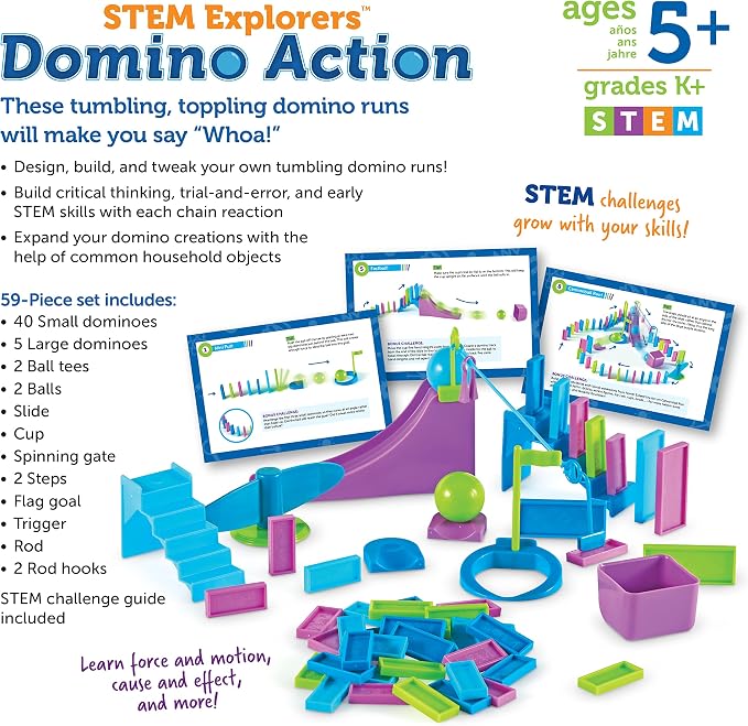 Learning Resources STEM Explorers Domino Dash - Image 5