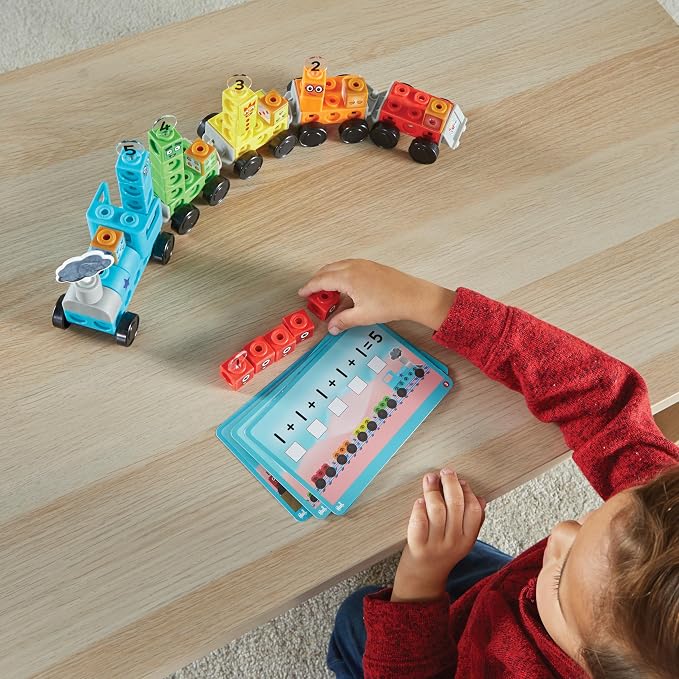 hand2mind Numberblocks Express Train MathLink Cubes Activity Set, Ages 3+ - Image 8