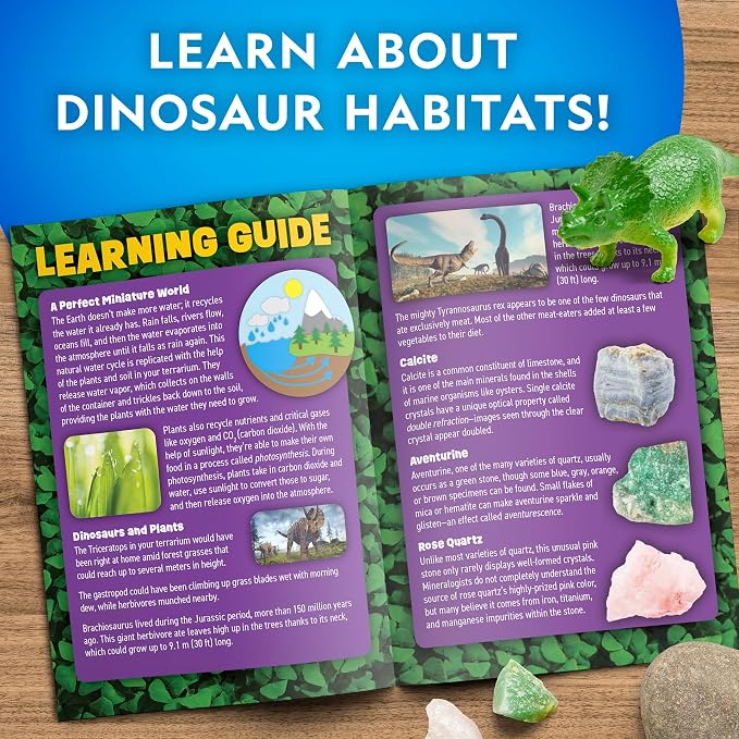 National Geographic Light-Up Dinosaur Terrarium Science Kit for Kids - Image 6