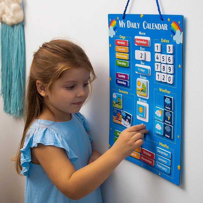 Simply Magic Kids Calendar – My First Daily Magnetic Calendar for Kids - Image 4
