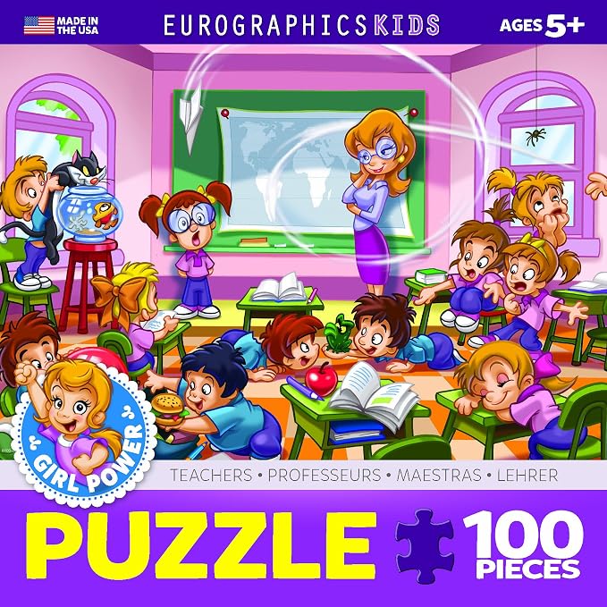 EuroGraphics Girl Power! Teachers Puzzle (100-Piece) - Image 3