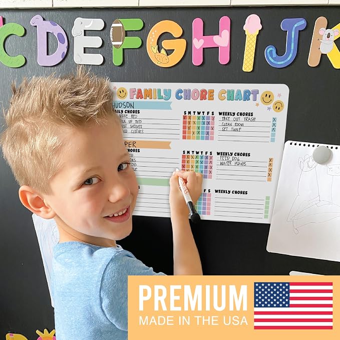 Magnetic Chore Chart for Kids Multiple Kids, Chore Board Adults and Teens - Image 4