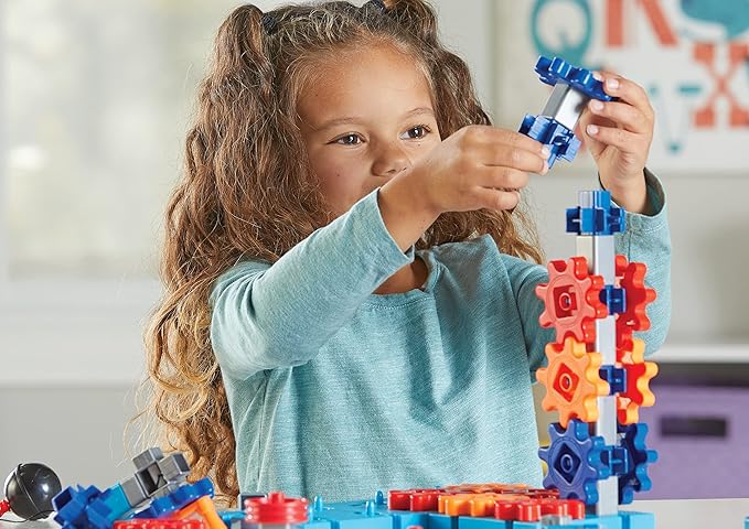 Learning Resources STEM Explorers Machine Makers - 60 Pieces, Ages 5+, Building Montessori Toys, Engineering Activities, Fine Motor Skills - Image 7