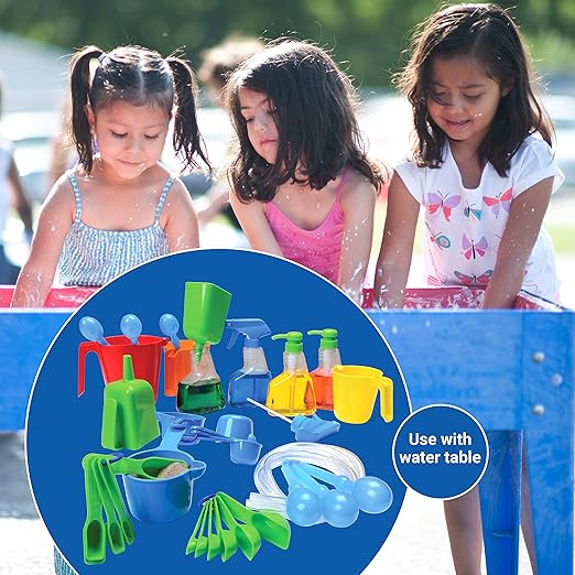 Constructive Playthings Measure and Pour Water Play Preschool Science Kit - Image 4