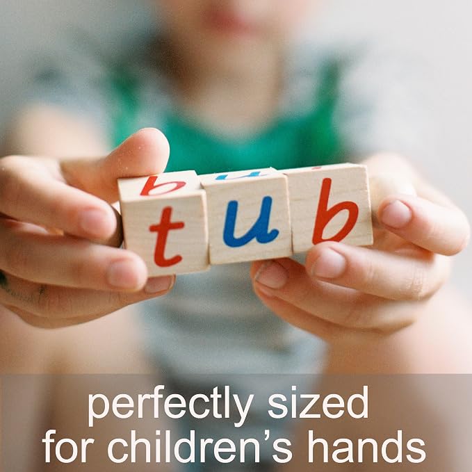 Montessori Phonetic Reading Blocks for Beginning Readers - Image 7