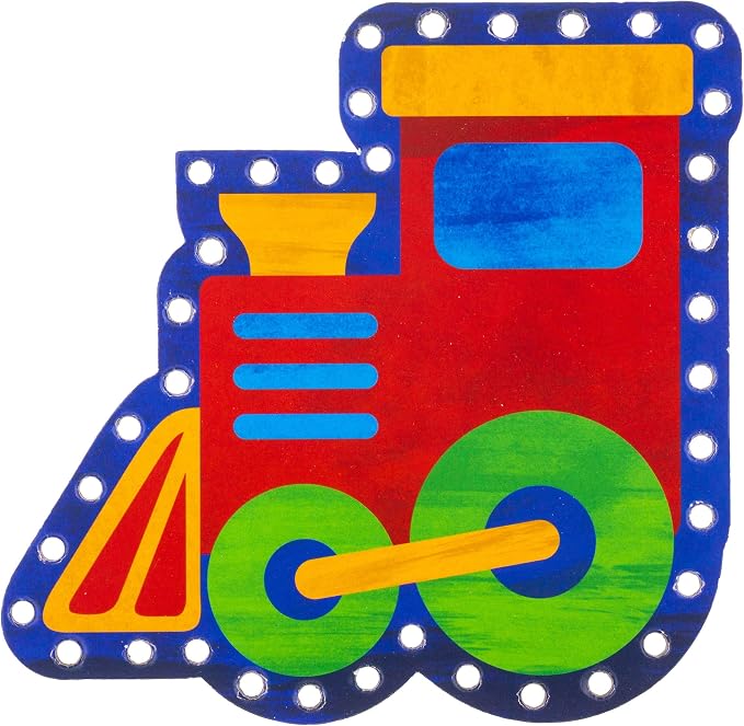 Stephen Joseph Lacing Cards, Transportation - Image 3