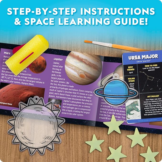 National Geographic Mega Space Science and Craft Activity Kit for Kids - Image 6