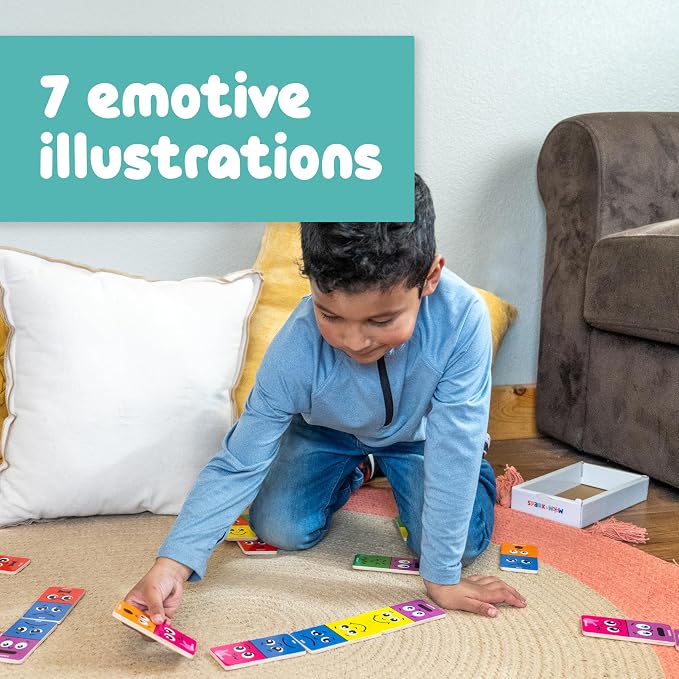 Spark & Wow Emotions Dominoes, Set of 28 - Image 2
