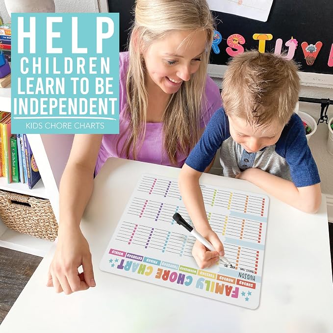 Magnetic Chore Chart for Kids Multiple Kids, Chore Board Adults and Teens - Image 3