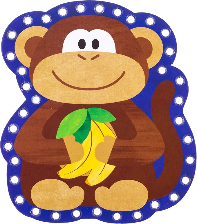 Stephen Joseph Lacing Cards, Zoo Small - Image 2