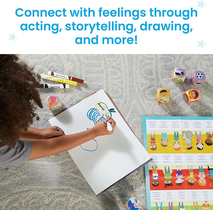 hand2mind Rolling for Feelings Dice Game, Play Therapy Toys, Ages 5+ - Image 5