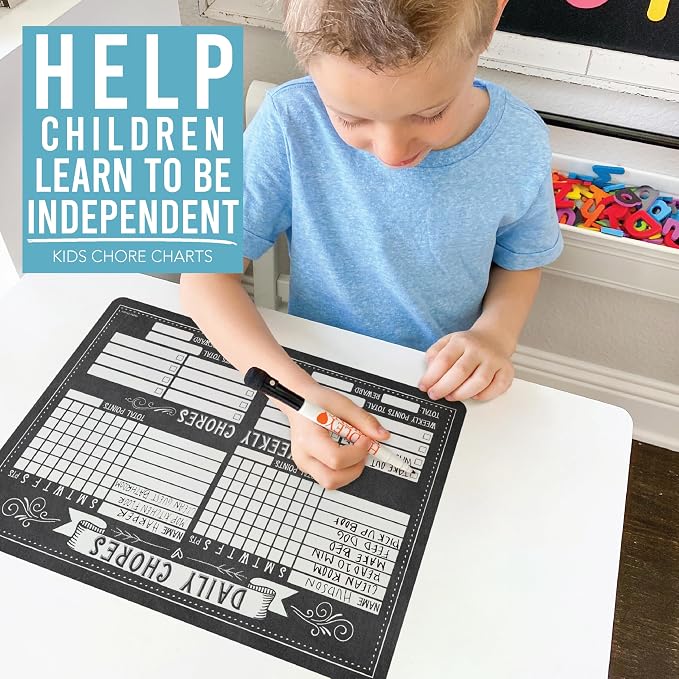 Magnetic Chore Chart for Kids Multiple Kids, Chore Board Adults and Teens - Image 3