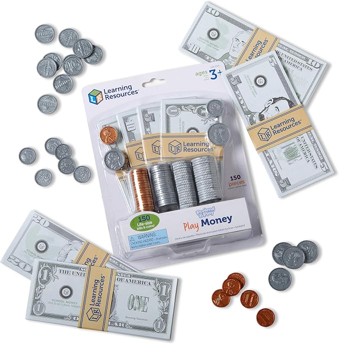 Learning Resources Pretend & Play Money by LearningResources