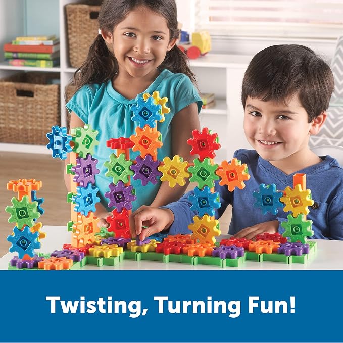Learning Resources Gears Deluxe Building Set - Image 2