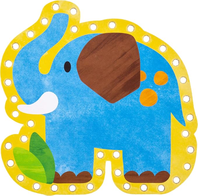 Stephen Joseph Lacing Cards, Zoo Small - Image 5