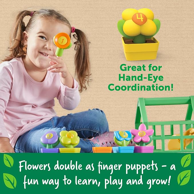 Learning Resources Growing Greenhouse Color & Number Playset - Image 3
