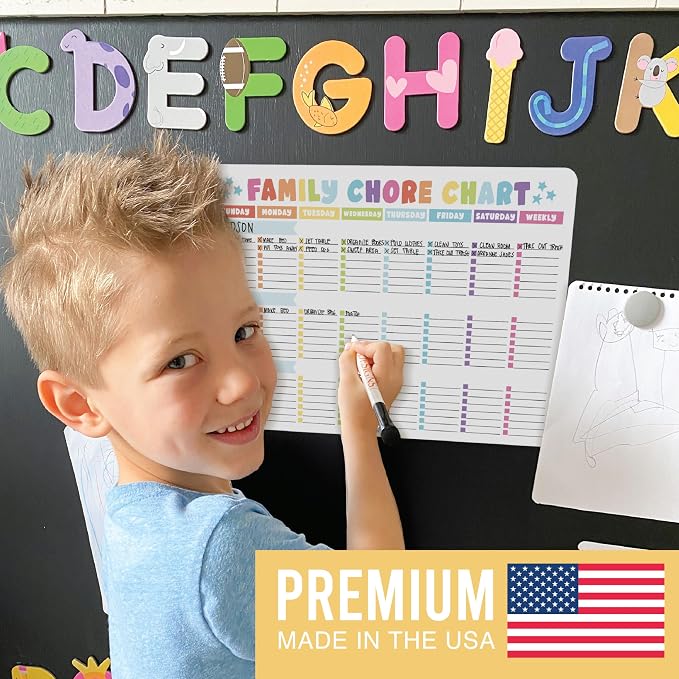 Magnetic Chore Chart for Kids Multiple Kids, Chore Board Adults and Teens - Image 4