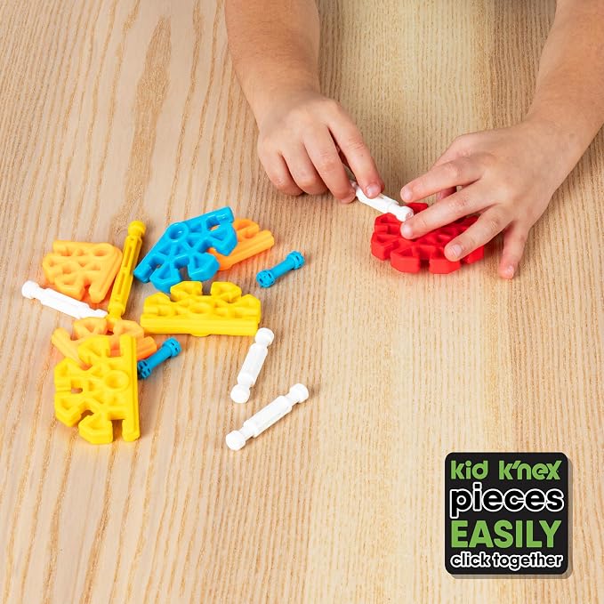 KID K'NEX - Budding Builders Set ‚ 100 Pieces, Preschool STEM Building, Kid Construction Set, Creative Play ‚ Ages 3+ - Image 6