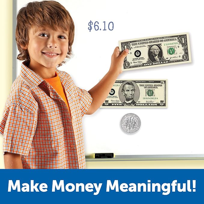 Learning Resources Double-Sided Magnetic Money - Image 3