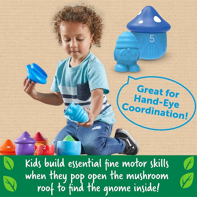 Learning Resources Peekaboo Gnome Homes - Image 3